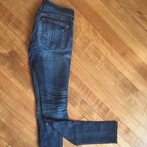 Rag & Bone Size 24 Ripped Skinny Jeans